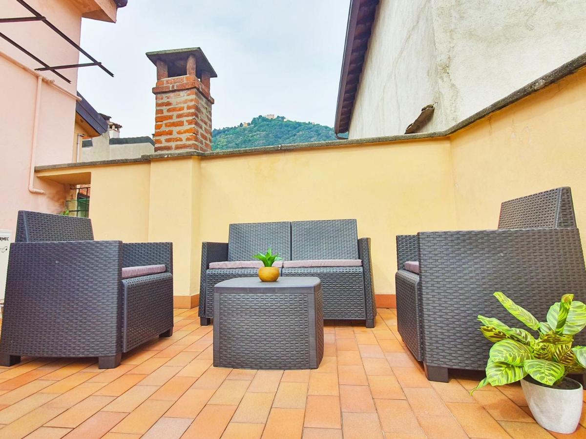 King Como Lake Center 9 Posti Letto- Grande Terrazza - 2 Bagni Privati Ngoại thất bức ảnh